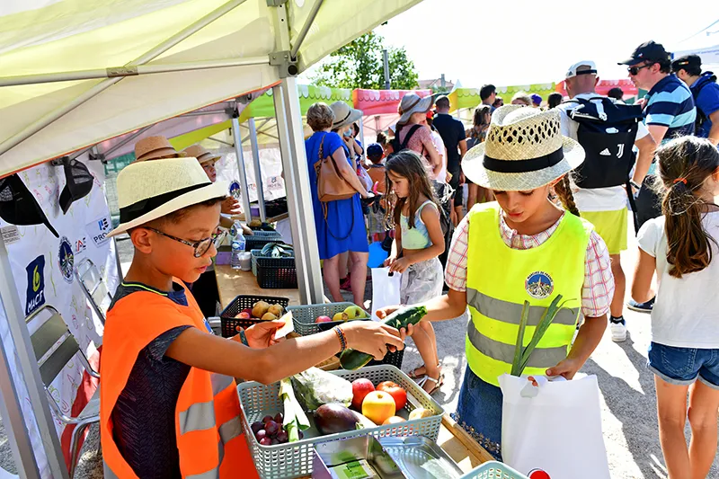 Le marché des enfants, Valence en Gastronomie Festival